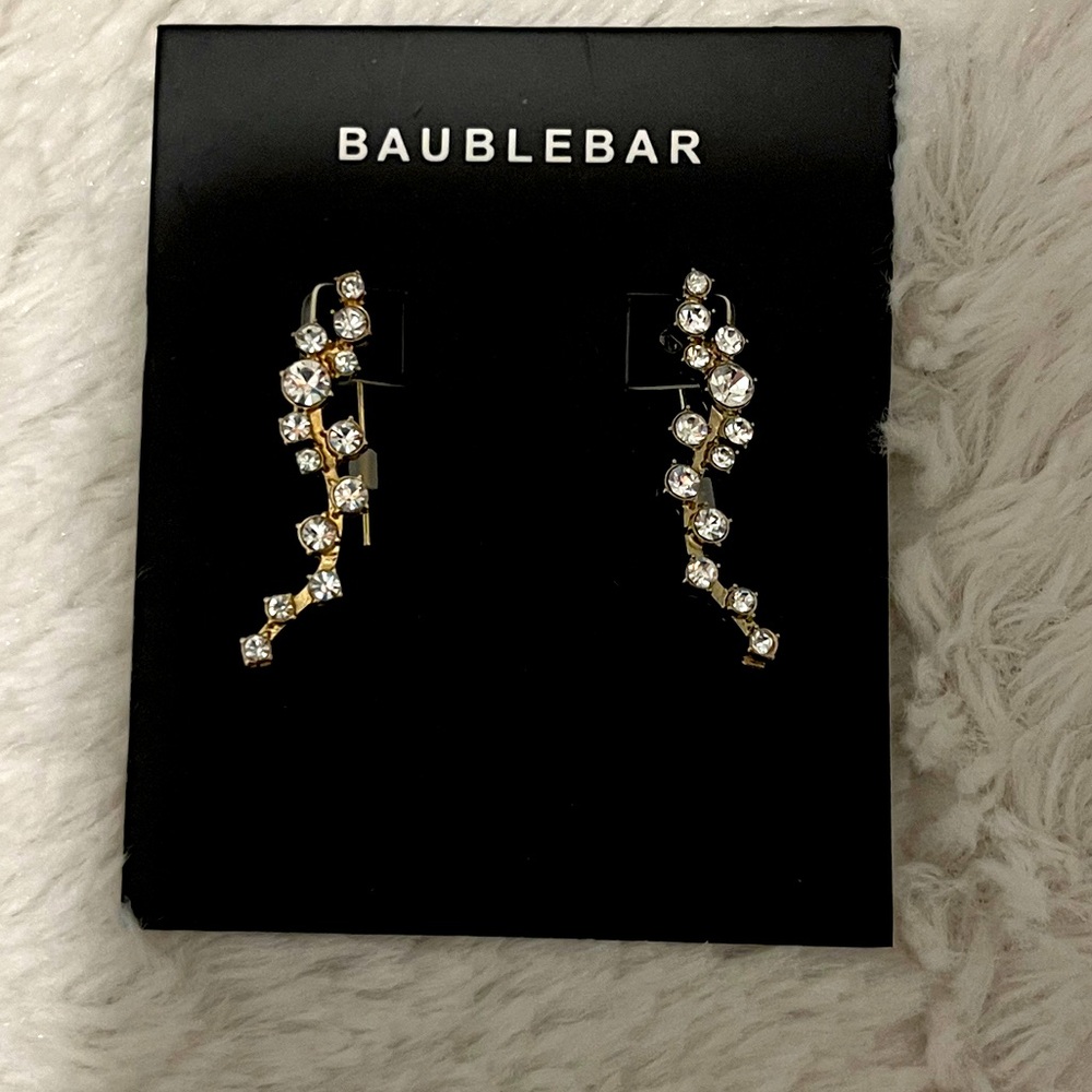 BaubleBar Farah Ear Crawlers/Climbers NWOT